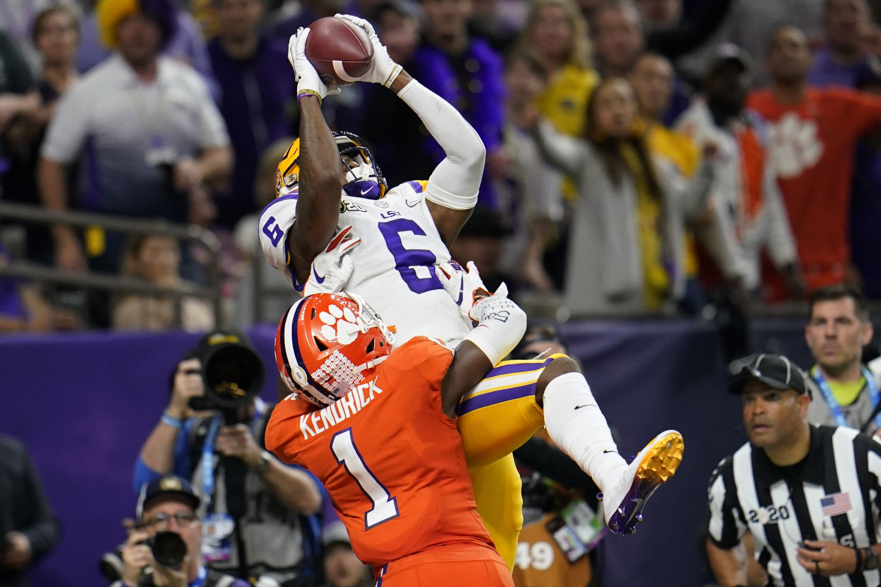 CFP Championship Clemson LSU Football